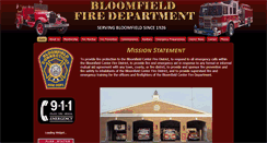 Desktop Screenshot of bloomfieldctfd.com